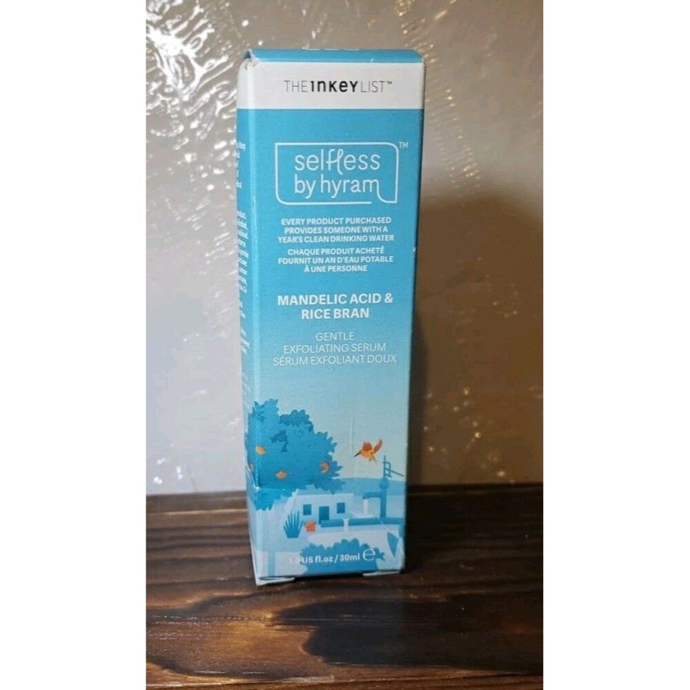The 1nkeylist Selfless by Hyram Mandelic Acid & Rice Bran Exfoliating Serum 1oz